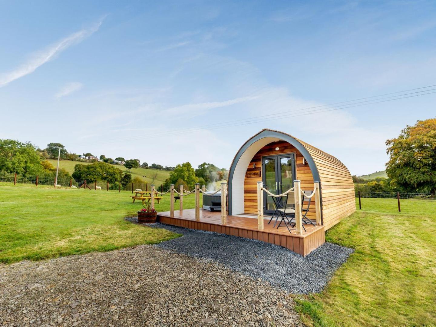 Chestnut-Uk36261 Villa Llanfair Caereinion Dış mekan fotoğraf